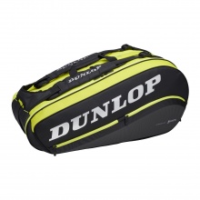 Dunlop Tennis-Racketbag Srixon SX Performance Thermo (Schlägertasche, 3 Hauptfächer) schwarz/gelb 8er